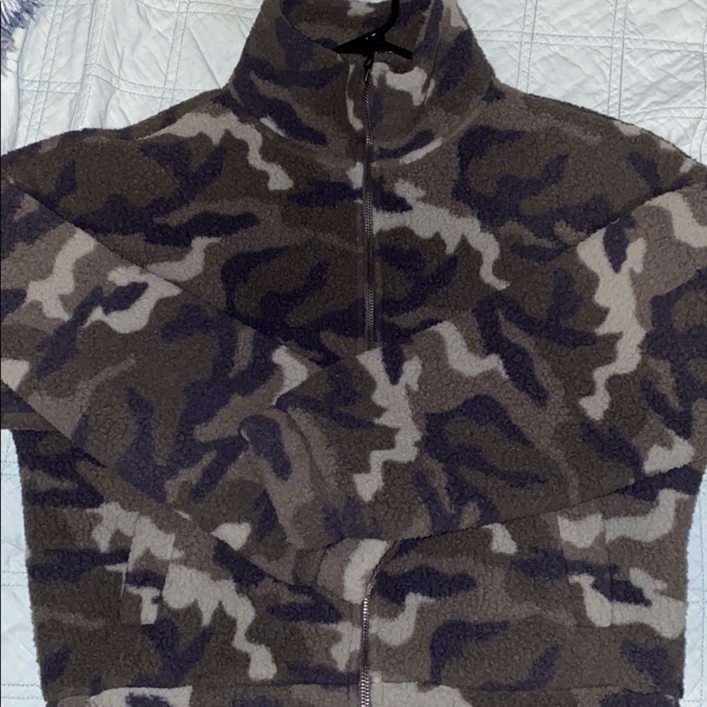 Camouflage sweater